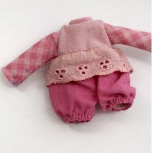 Vintage Strawberry Shortcake Raspberry Tart Doll Replacement Outfit 1980s Pink